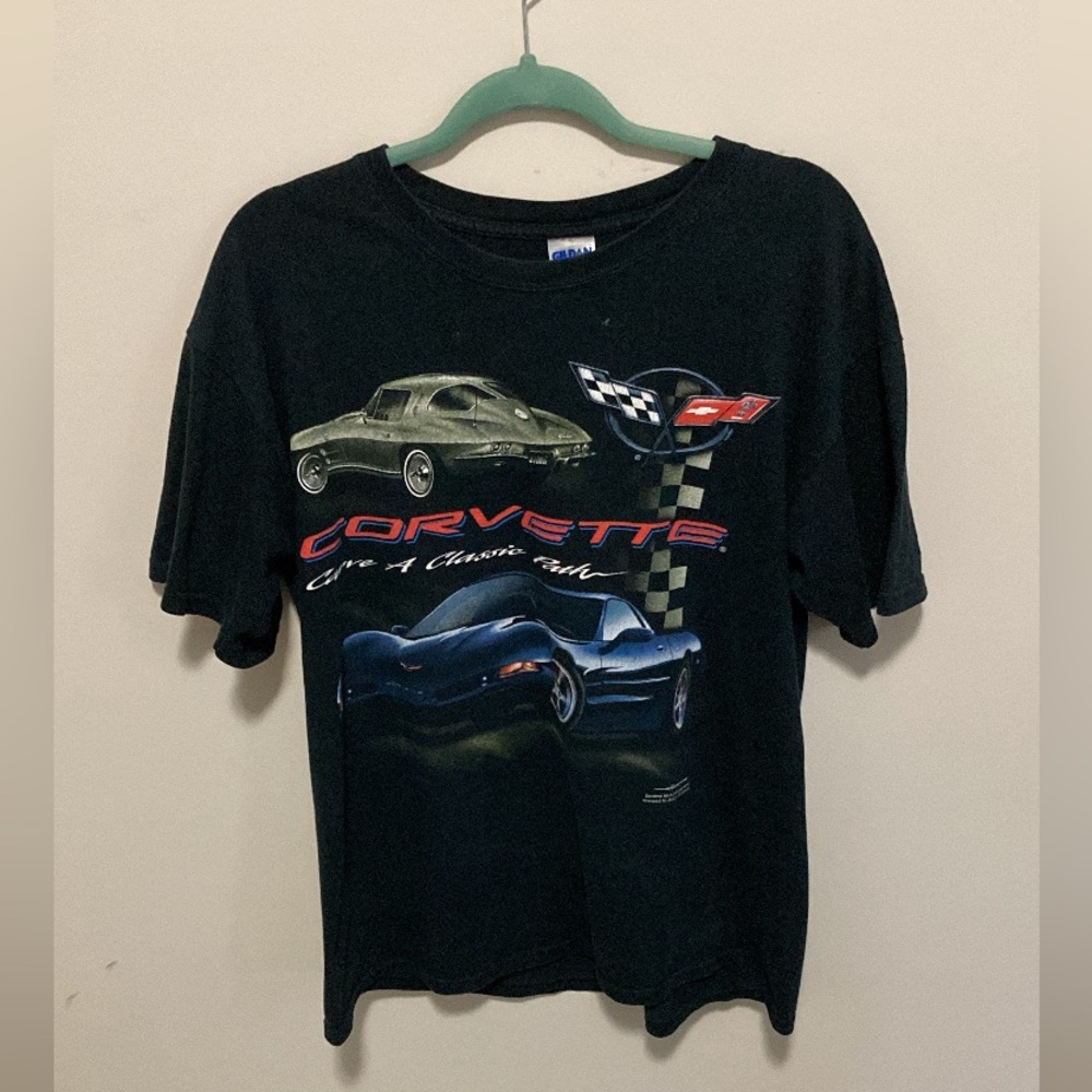 Corvette black tee